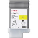 Canon encre PFI-102 jaune (0898B001) 130ml iPF500, LP17, iPF600, iPF605