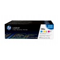 HP 125A cartouche de toner cyan magenta et jaune 3 x 1.400 p. pack de 3