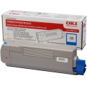 Oki C5850 C5950 cartouche de toner cyan 6.000 p