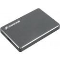 Transcend StoreJet 25C3 disque dur externe 1000 Go Gris