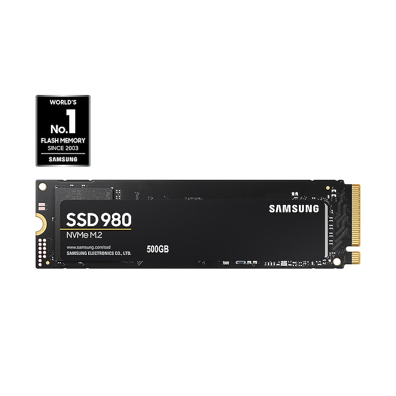 Disque dur SSD 980 M.2 PCIe NVMe 500Go - SAMSUNG - V8V500BW 