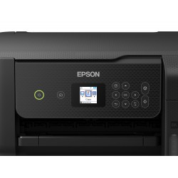 Epson Imprimante EcoTank ET-2821 avec réservoirs, Multifonction 3-en-1:  Imprimante/Scanner/Copieur, A4, Jet d'encre Couleur & Multipack 104  EcoTank